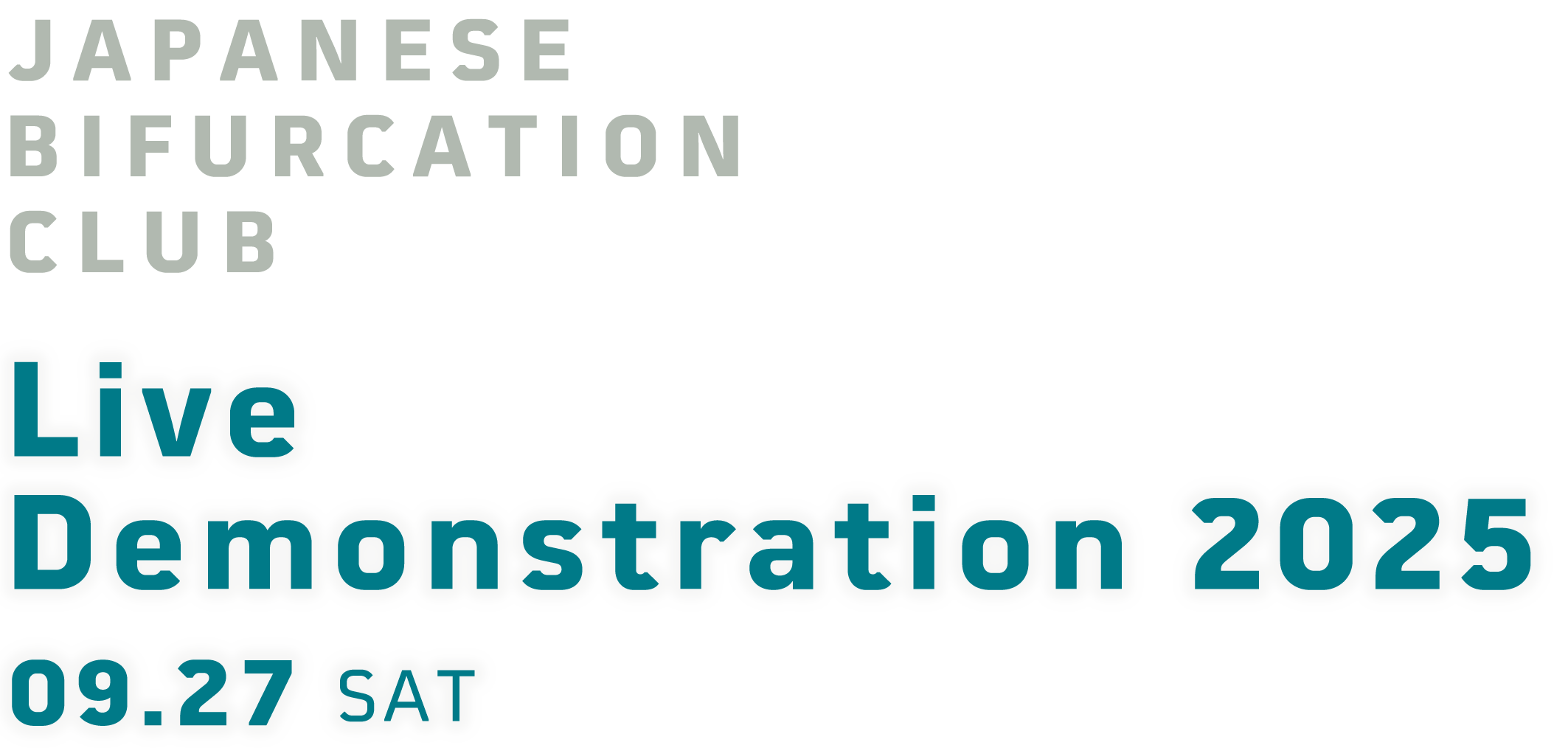 Japanese Bifurcation Club 2025 Live Demonstration